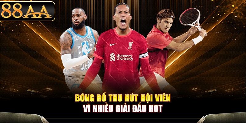 Bóng rổ thu hút hội viên vì nhiều giải đấu hot